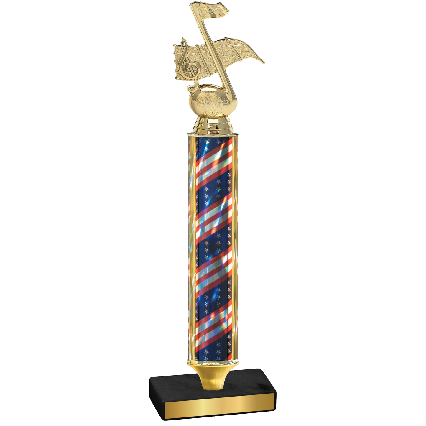 Value Flag USA Music Trophy