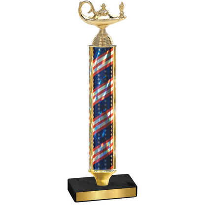 Value Flag USA Academics Trophy