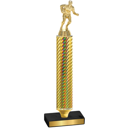 Value Gold Carbon Fiber Rugby Trophy