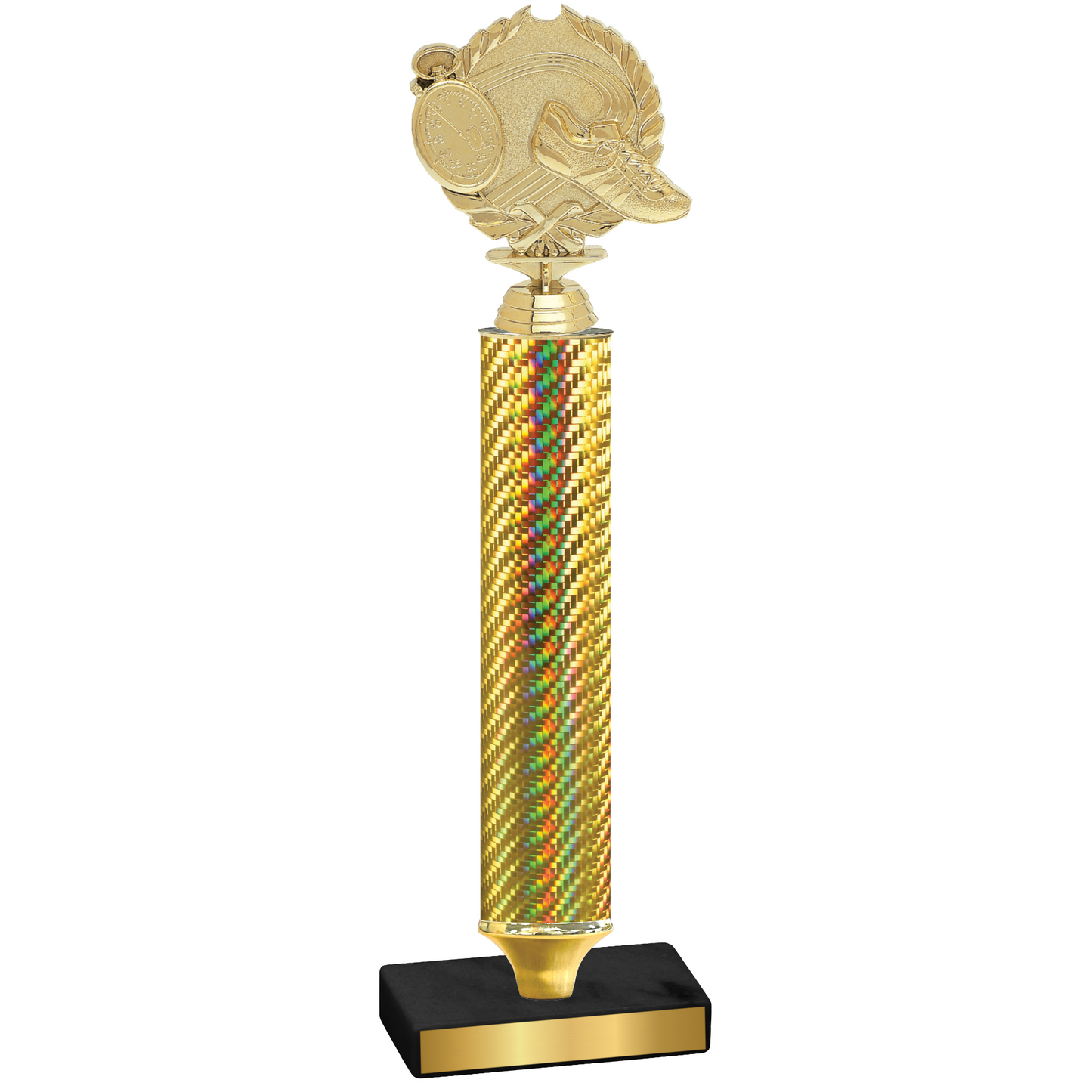 Value Gold Carbon Fiber Running Trophy