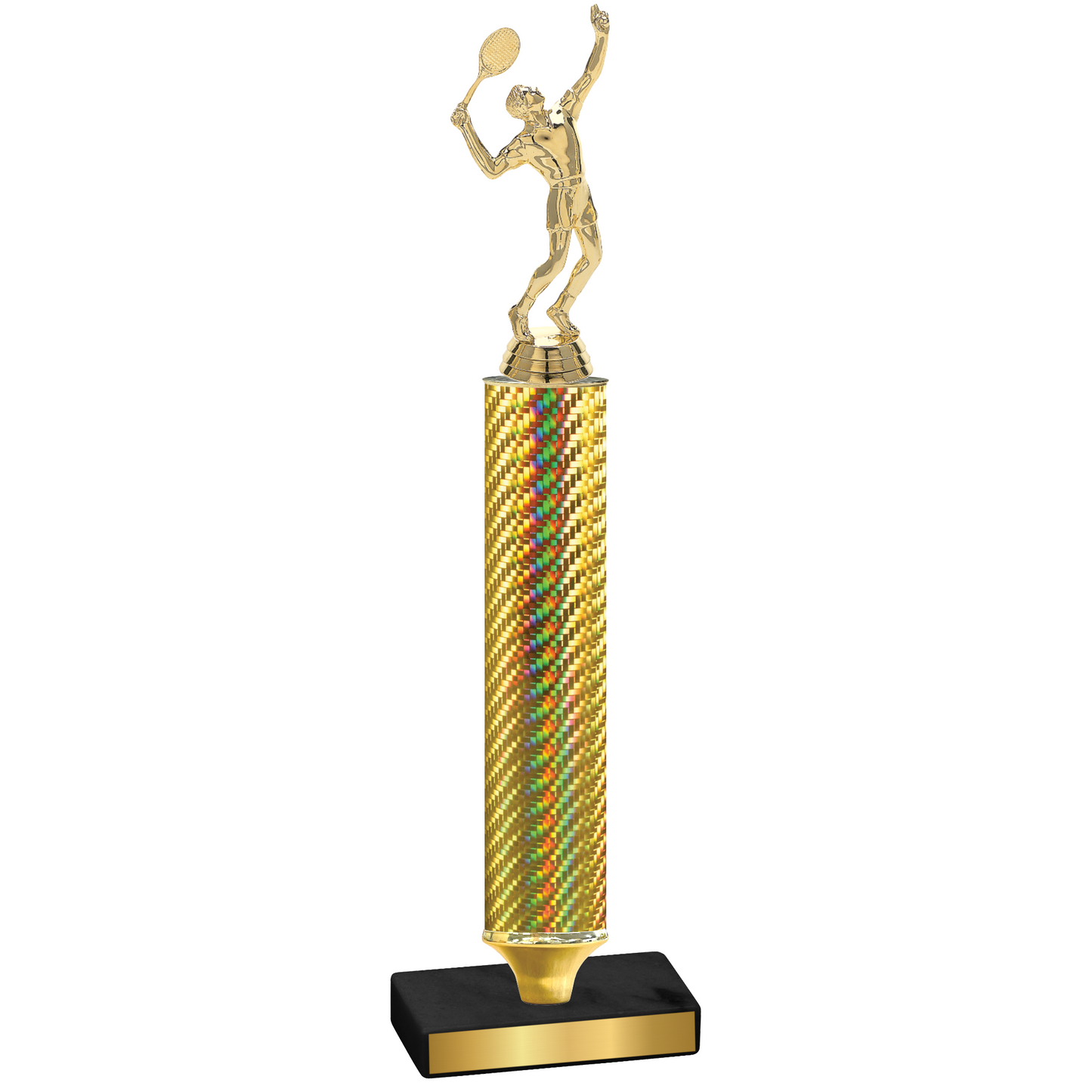 Value Gold Carbon Fiber Tennis Trophy