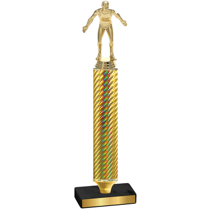 Value Gold Carbon Fiber Wrestling Trophy