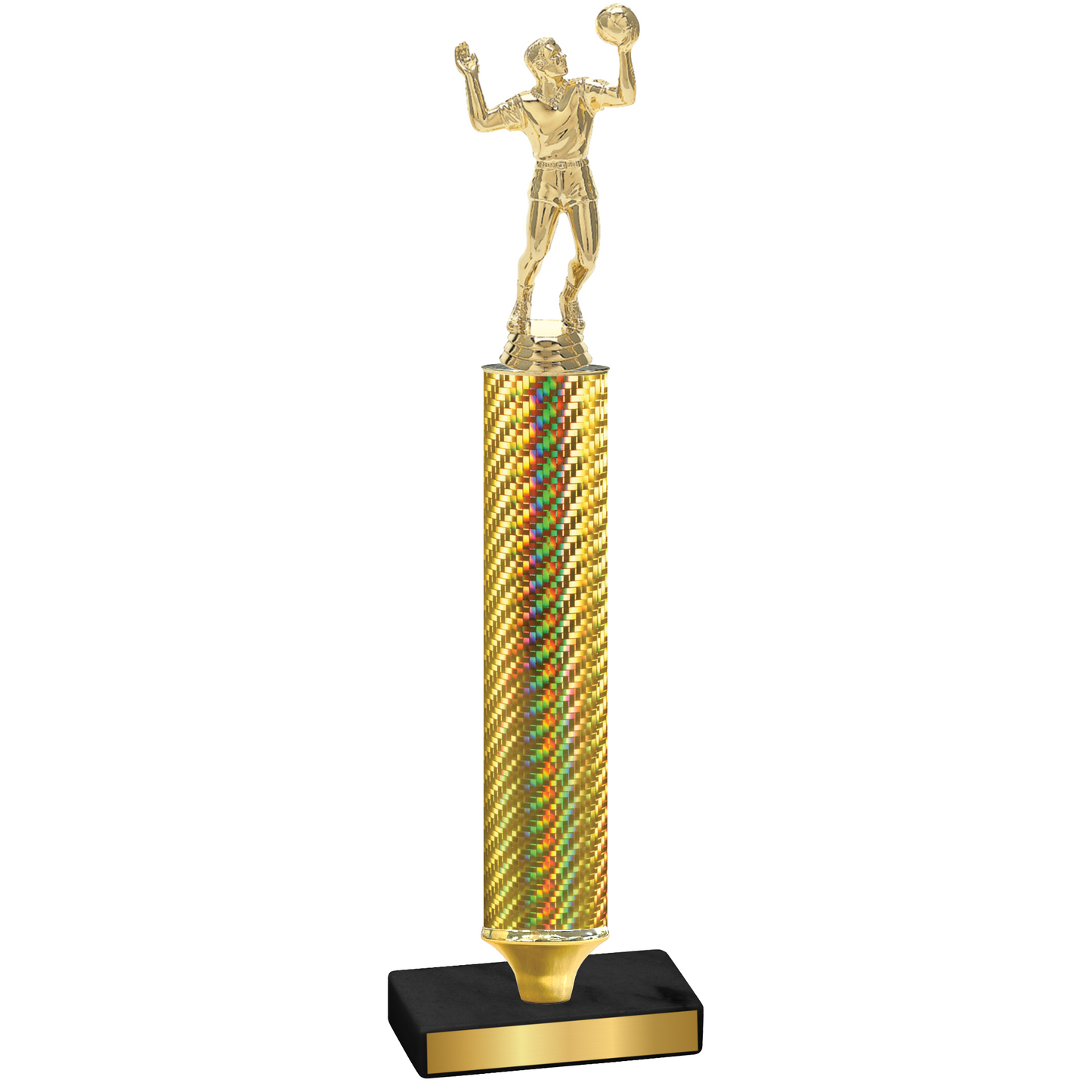 Value Gold Carbon Fiber Volleyball Trophy