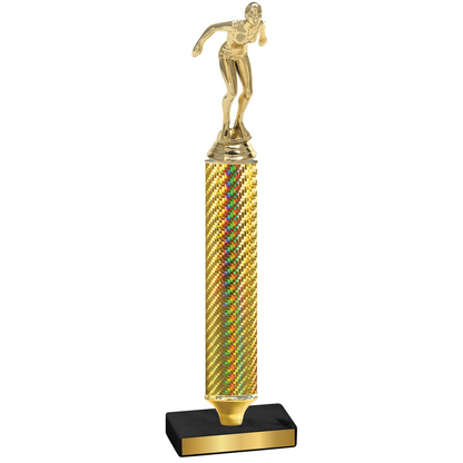 Value Gold Carbon Fiber Tennis Trophy