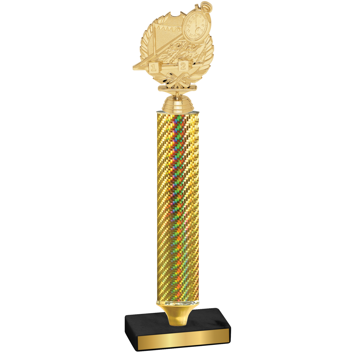 Value Gold Carbon Fiber Swimming Trophy