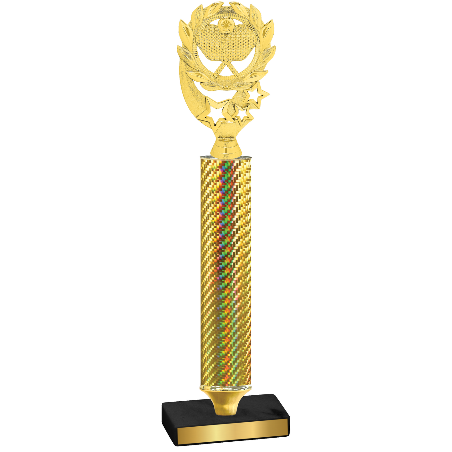 Value Gold Carbon Fiber Pickleball Trophy