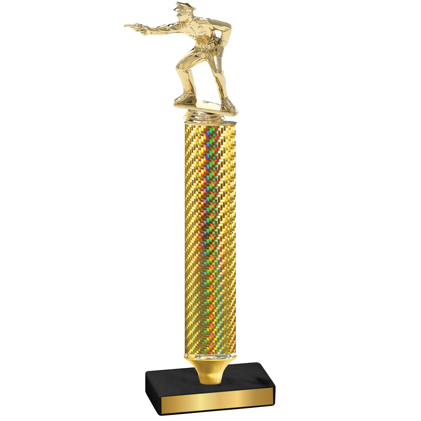 Value Gold Carbon Fiber Shooter Trophy