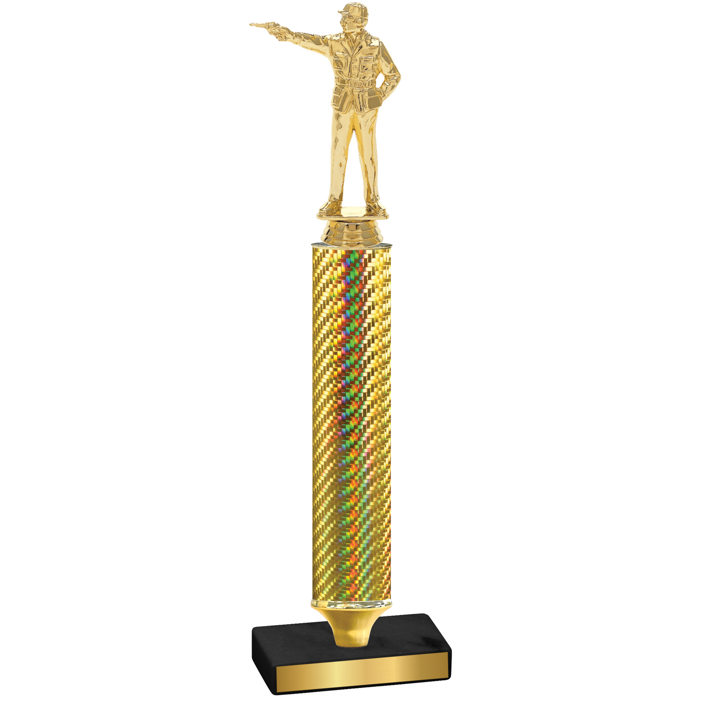 Value Gold Carbon Fiber Shooter Trophy