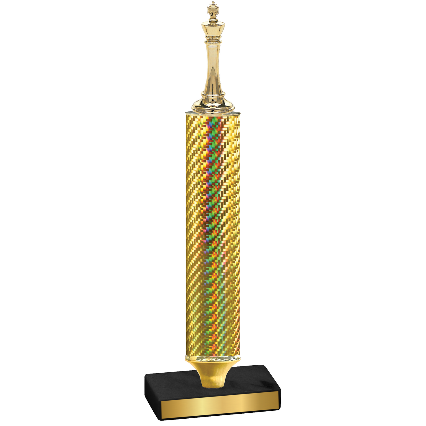 Value Gold Carbon Fiber Chess Trophy