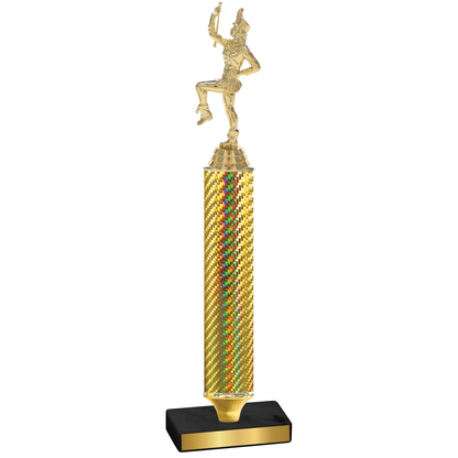 Value Gold Carbon Fiber Majorette Trophy