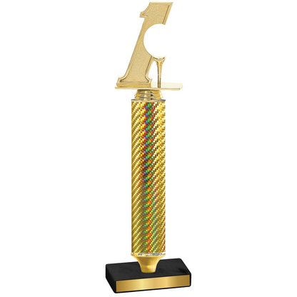 Value Gold Carbon Fiber Golf Trophy