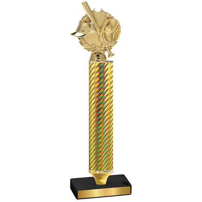 Value Gold Carbon Fiber Baseball Trophy