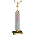 Value Silver Glacier Cheerleading Trophy