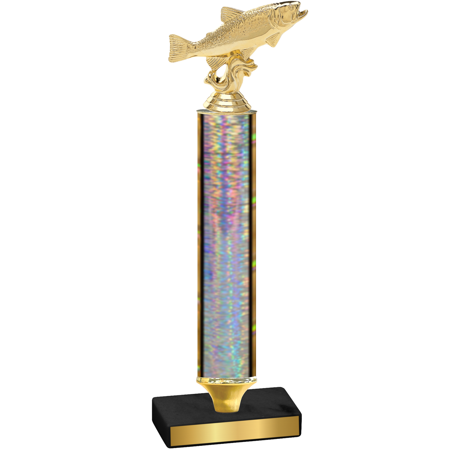 Value Silver Glacier Fishing Trophy