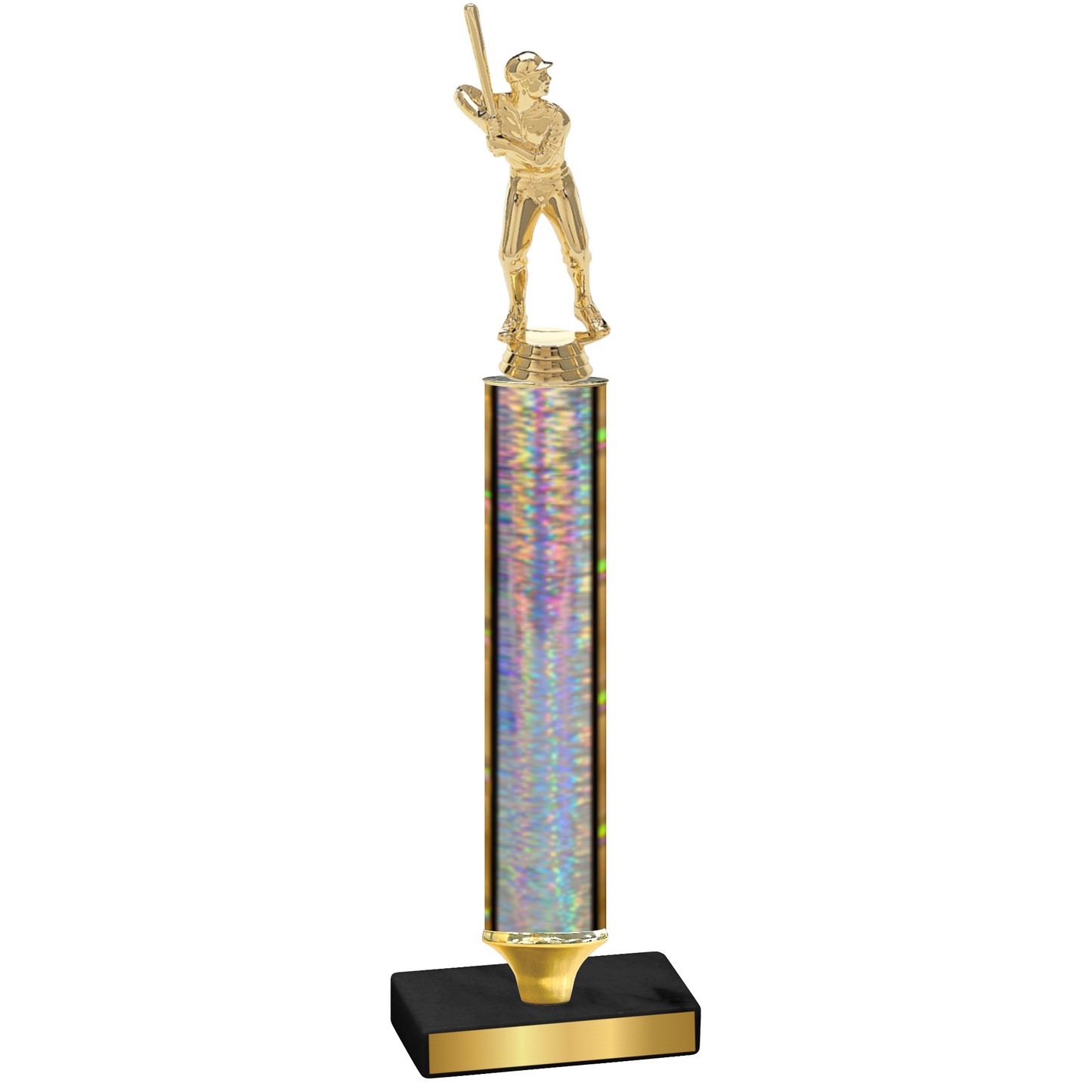 Value Silver Glacier Baseball Trophy