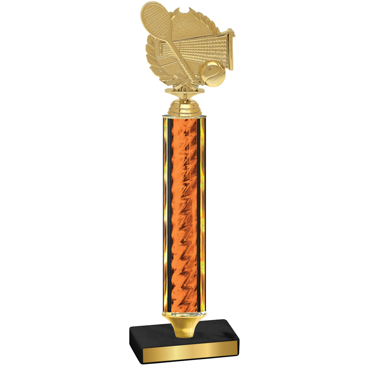 Value Orange Glacier Tennis Trophy