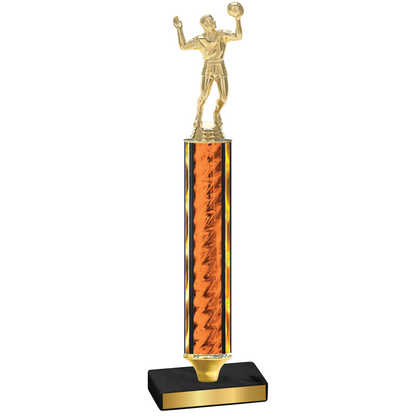 Value Orange Glacier Volleyball Trophy