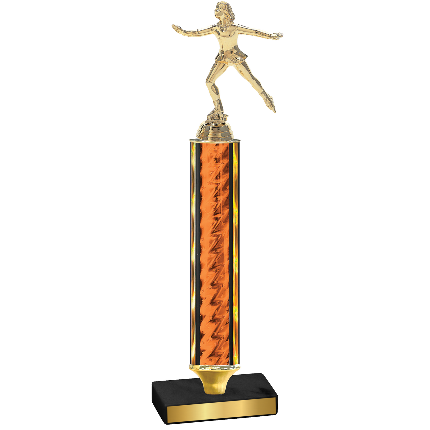 Value Orange Glacier Skater Trophy