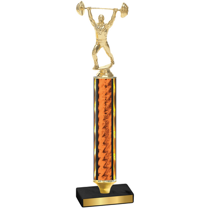 Value Orange Glacier Weights Trophy