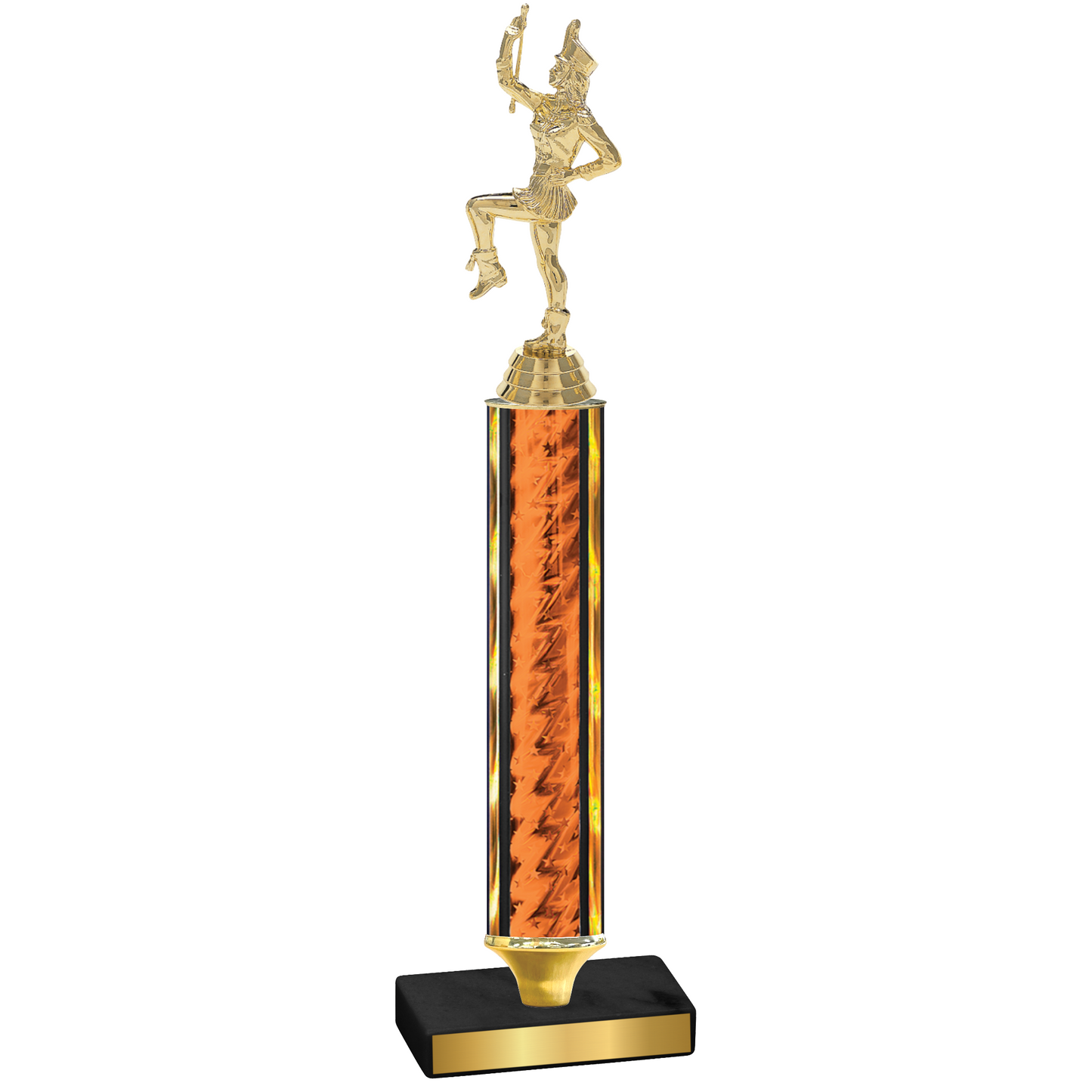 Value Orange Glacier Majorette Trophy