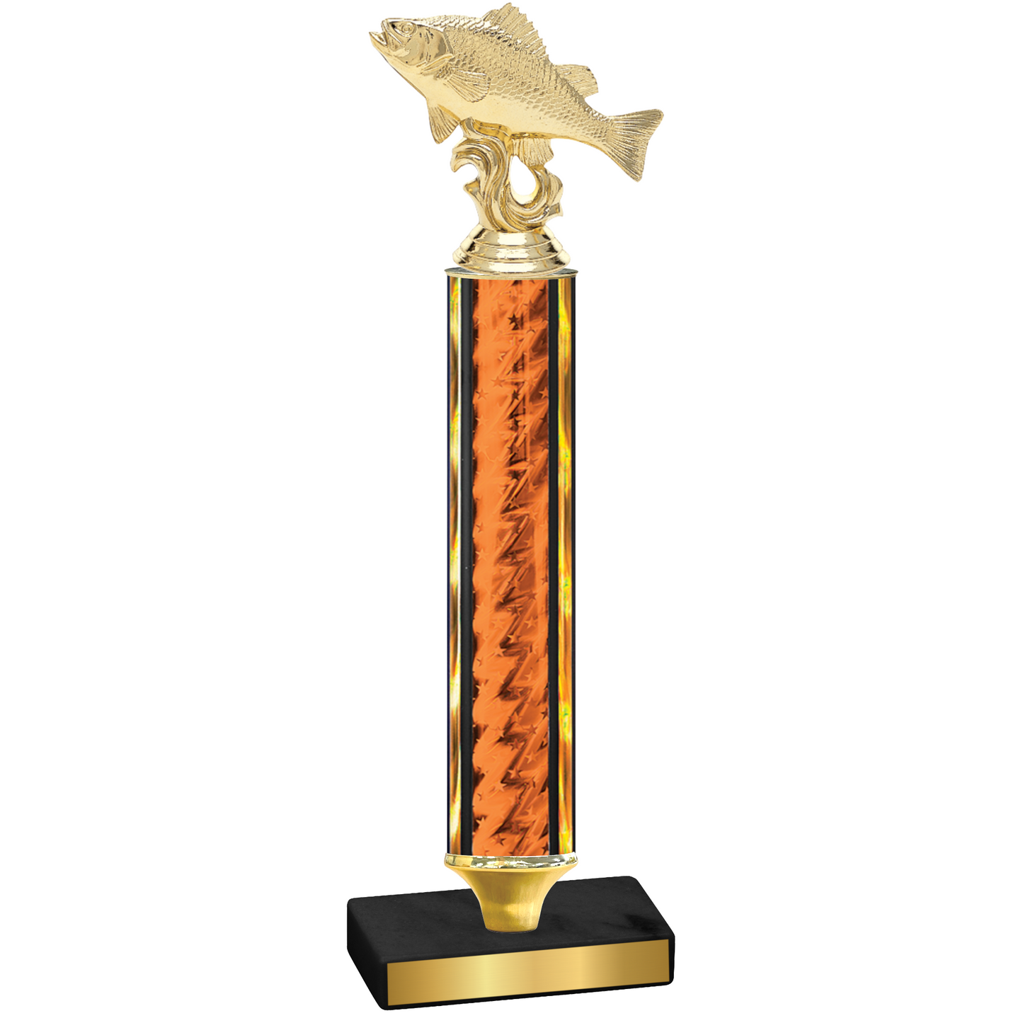 Value Orange Glacier Fishing Trophy