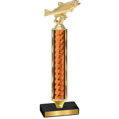 Value Orange Glacier Fishing Trophy