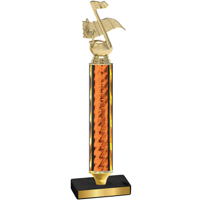 Value Orange Glacier Music Trophy