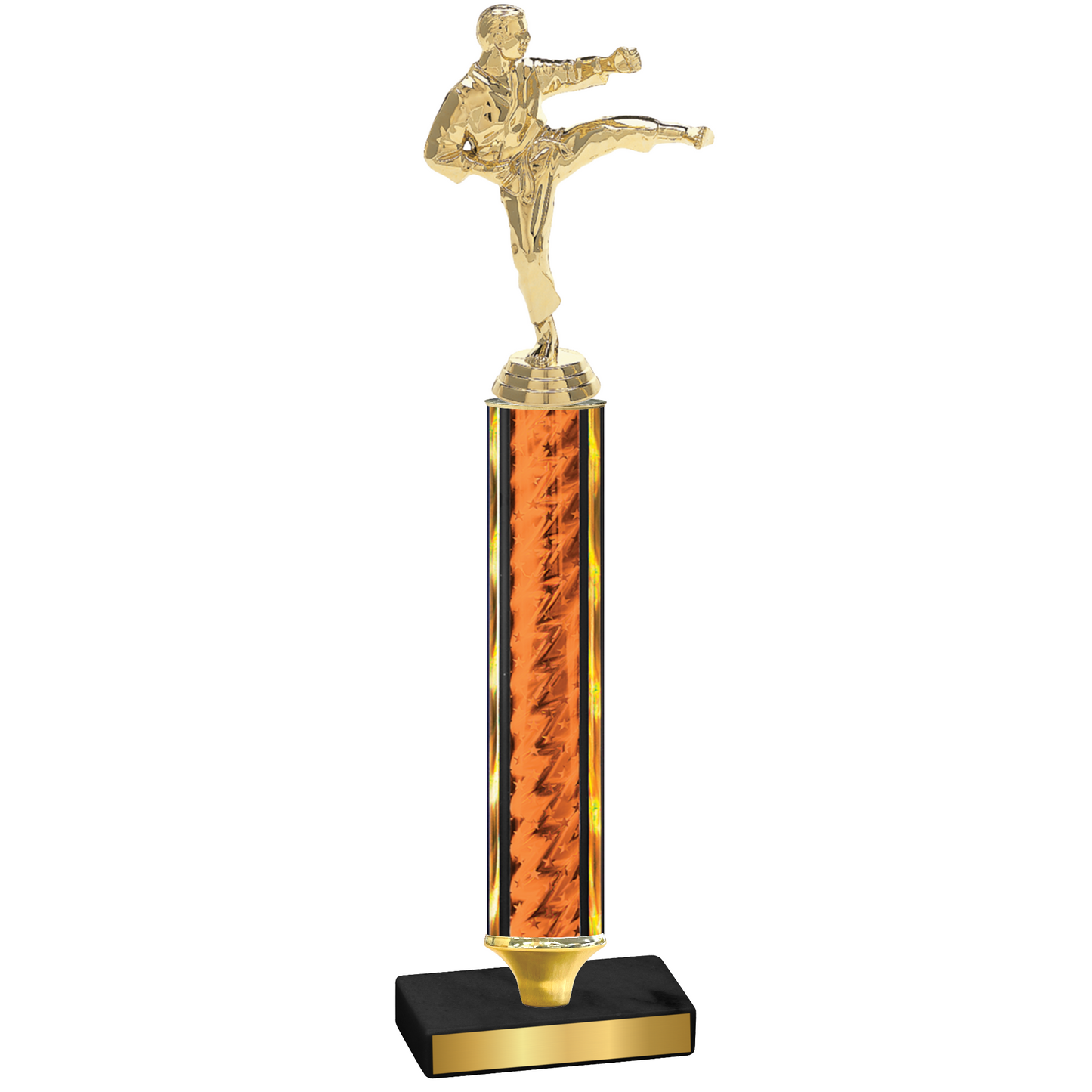 Value Orange Glacier Karate Trophy