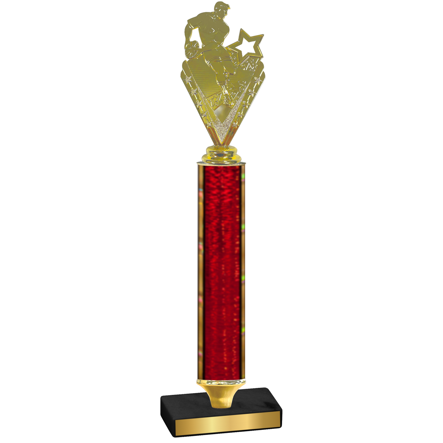 Value Red Glacier Rugby Trophy