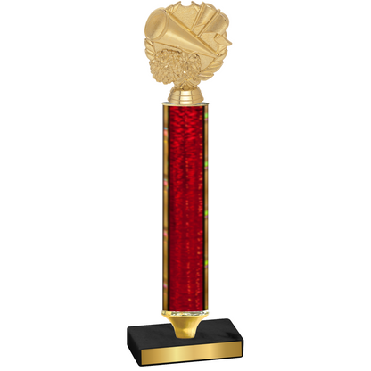 Value Red Glacier Cheerleading Trophy