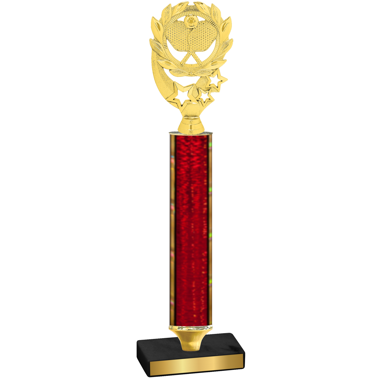 Value Red Glacier Pickleball Trophy