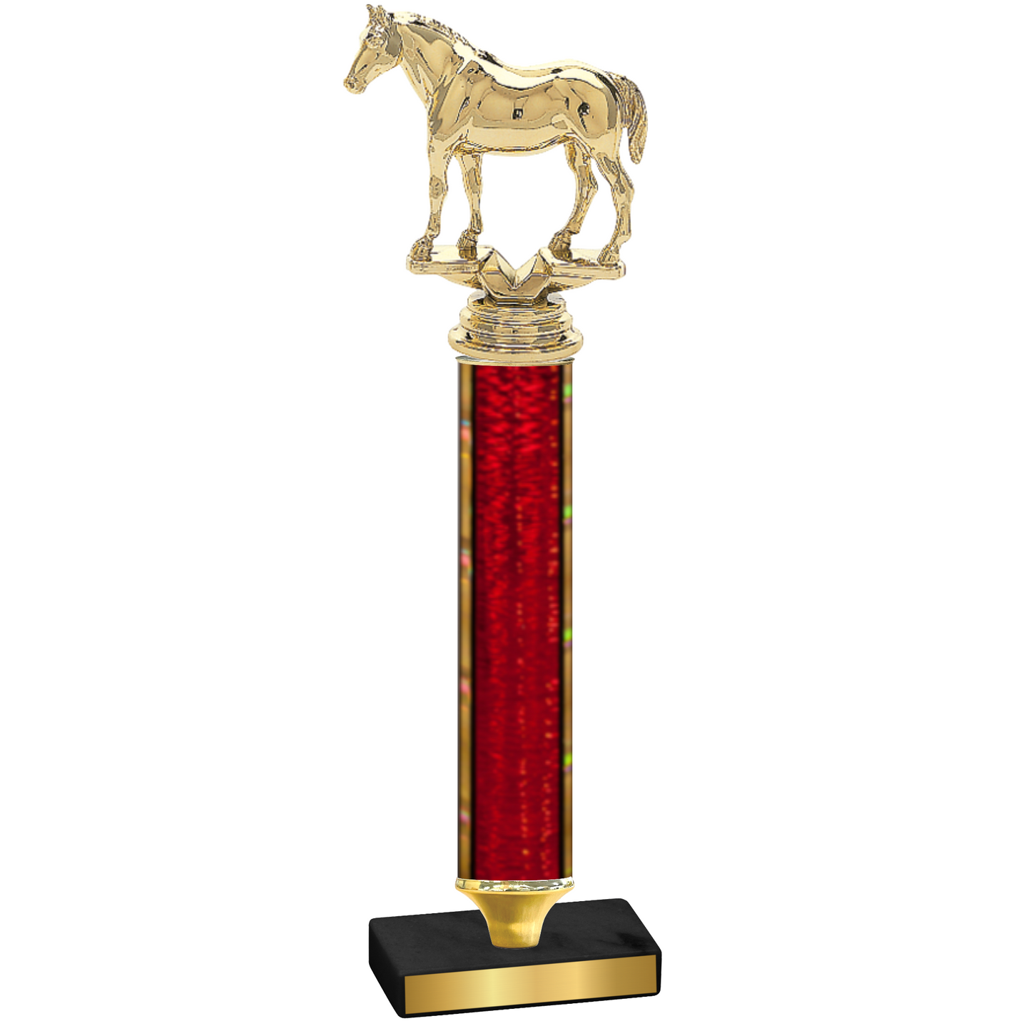 Value Red Glacier Horses Trophy