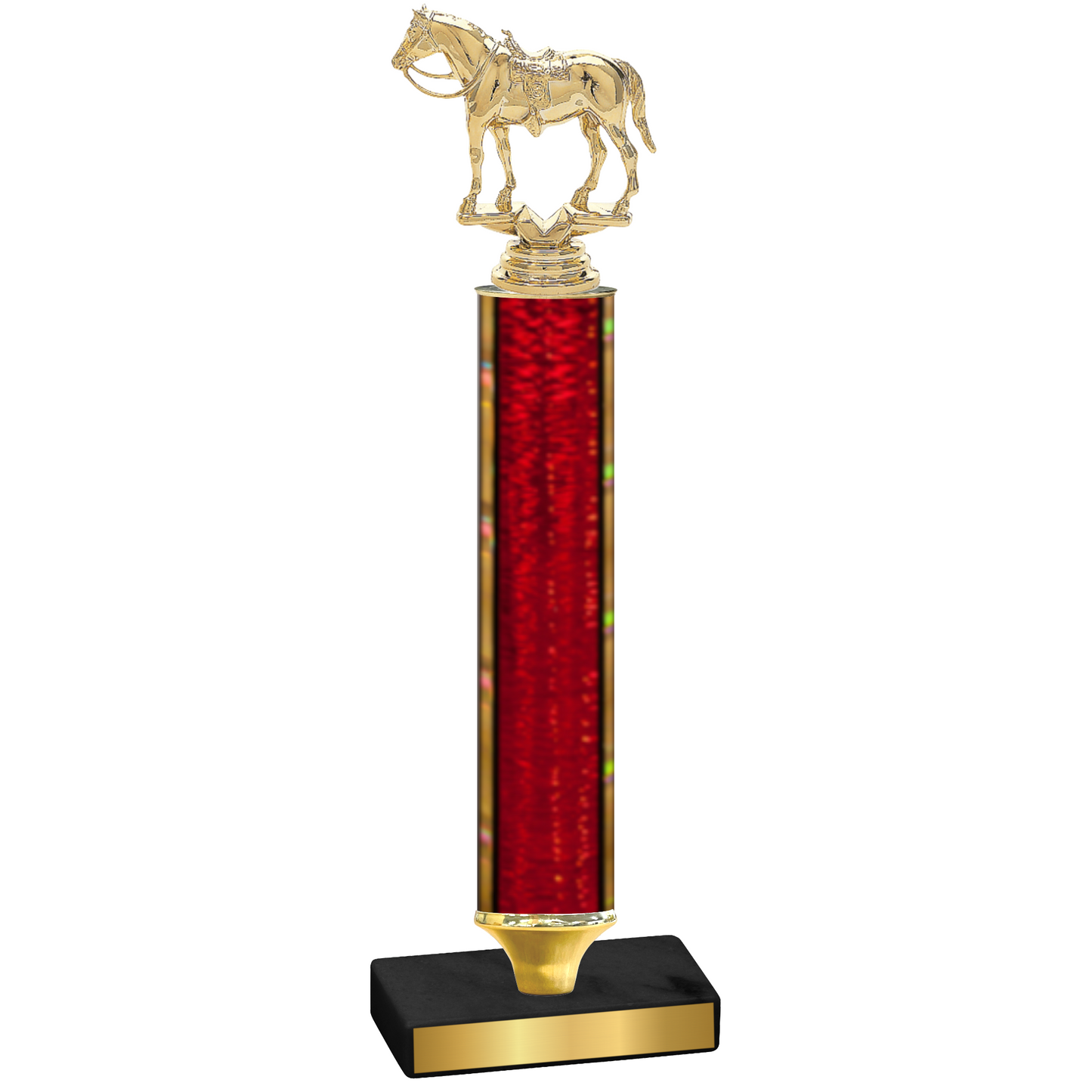 Value Red Glacier Horses Trophy