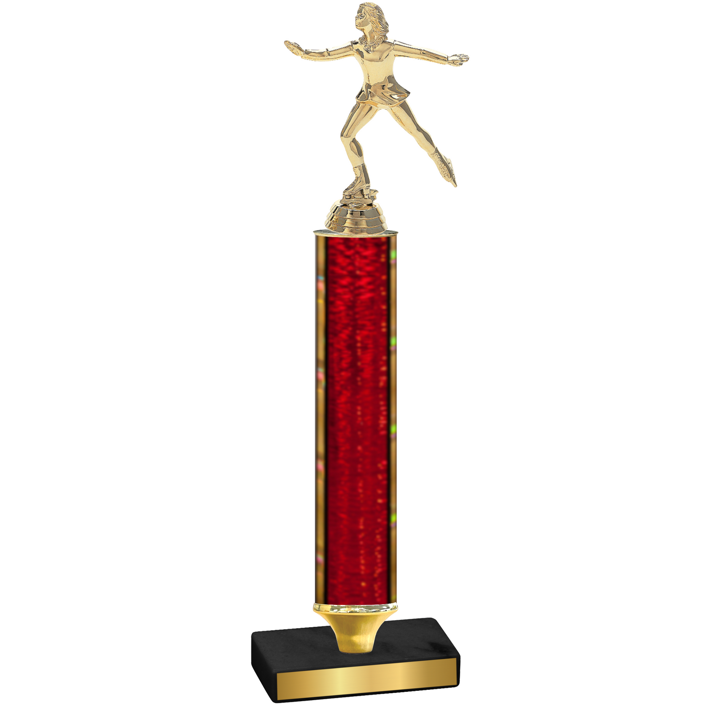 Value Red Glacier Skater Trophy