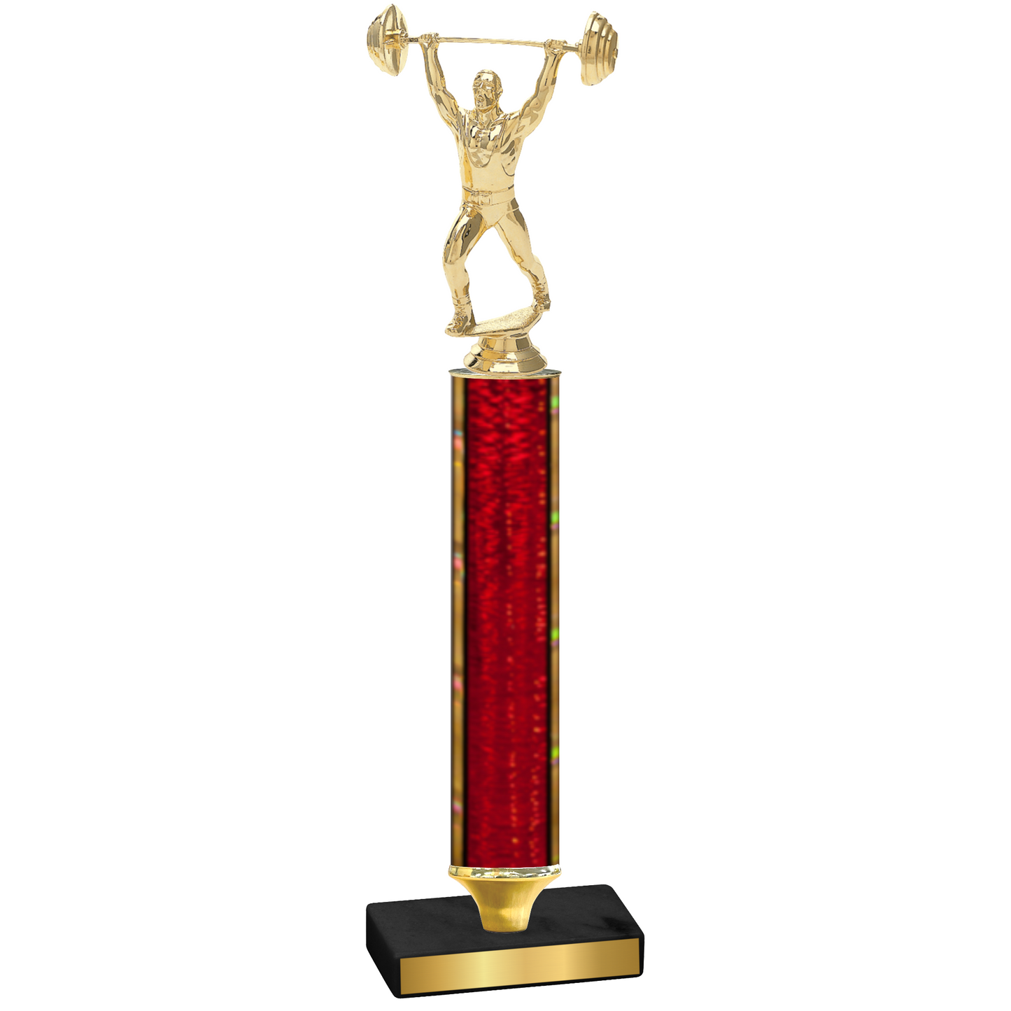 Value Red Glacier Weights Trophy