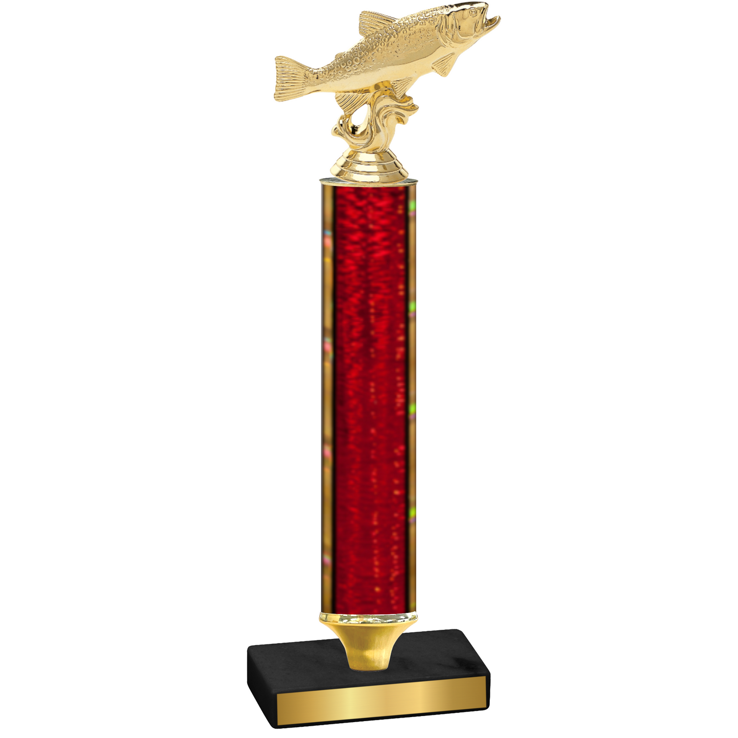 Value Red Glacier Fishing Trophy