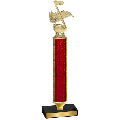 Value Red Glacier Music Trophy