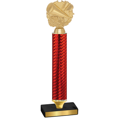 Value Red Carbon Fiber Cheerleading Trophy