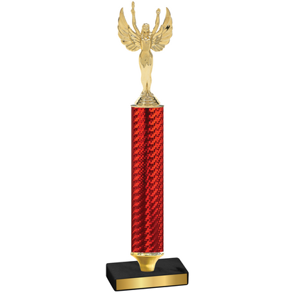 Value Red Carbon Fiber Victory Trophy