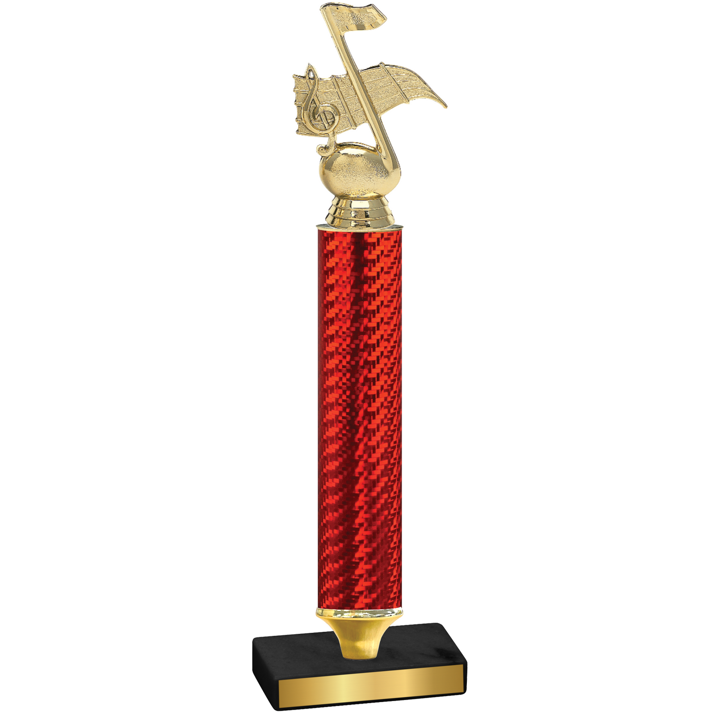 Value Red Carbon Fiber Music Trophy