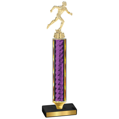 Value Purple Glacier Running Trophy