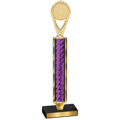 Value Purple Glacier Insert Trophy