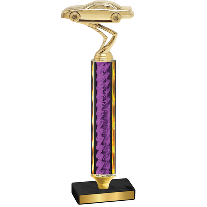 Value Purple Glacier Cars Trophy