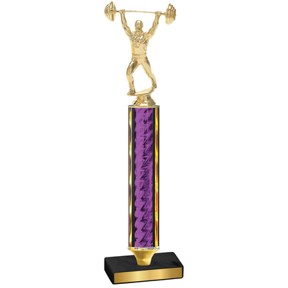 Value Purple Glacier Weights Trophy