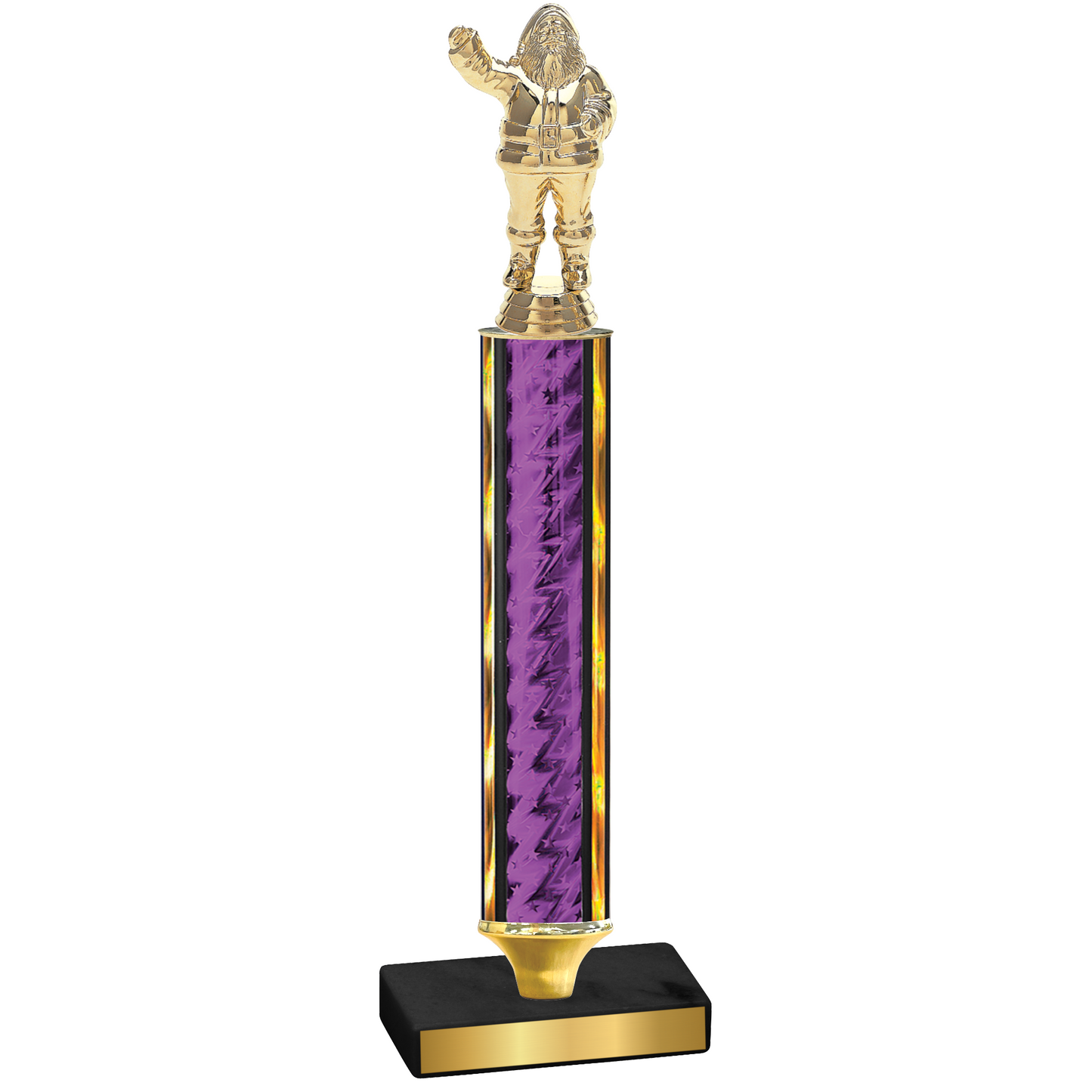 Value Purple Glacier Holiday Trophy