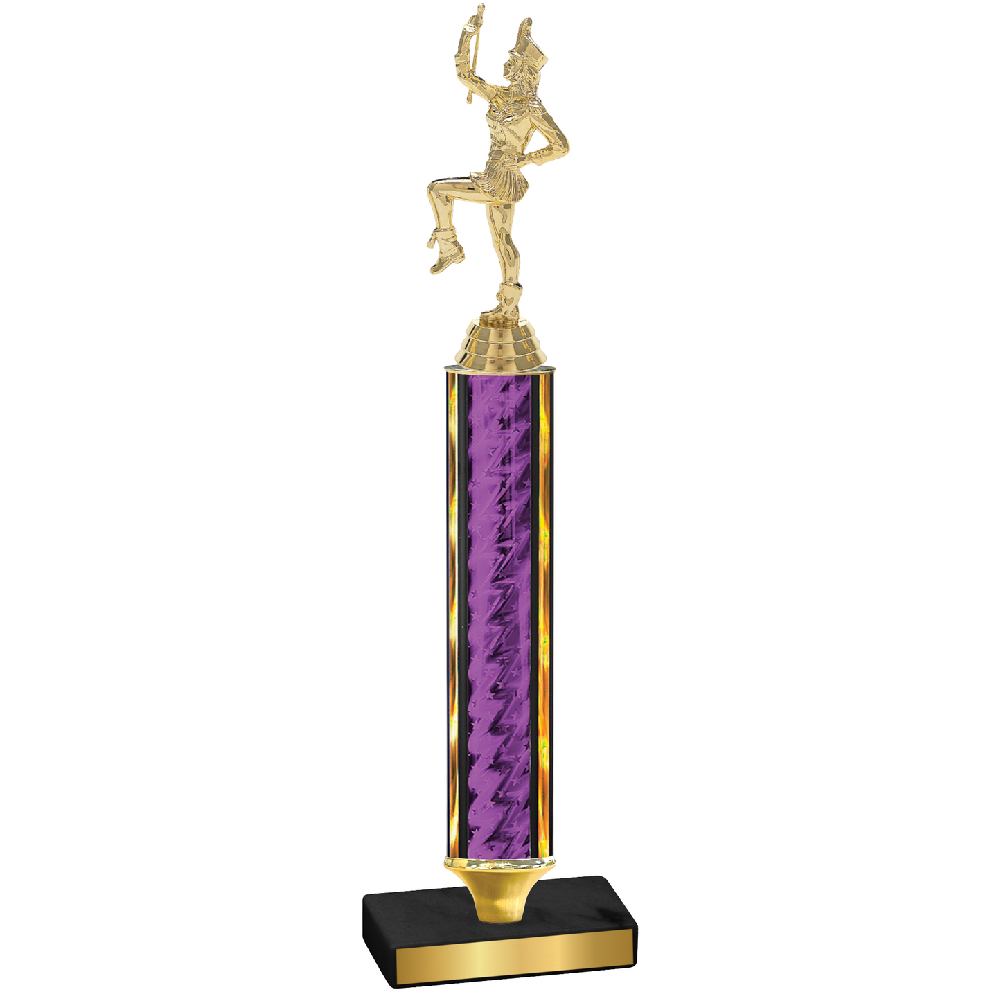 Value Purple Glacier Majorette Trophy