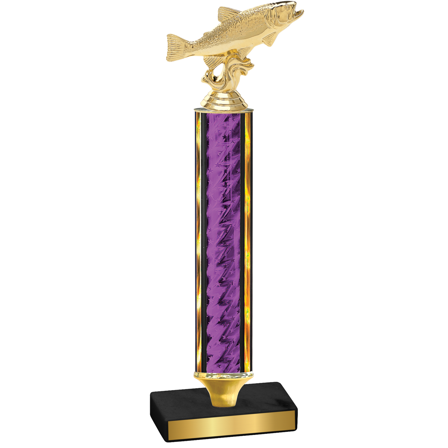 Value Purple Glacier Fishing Trophy