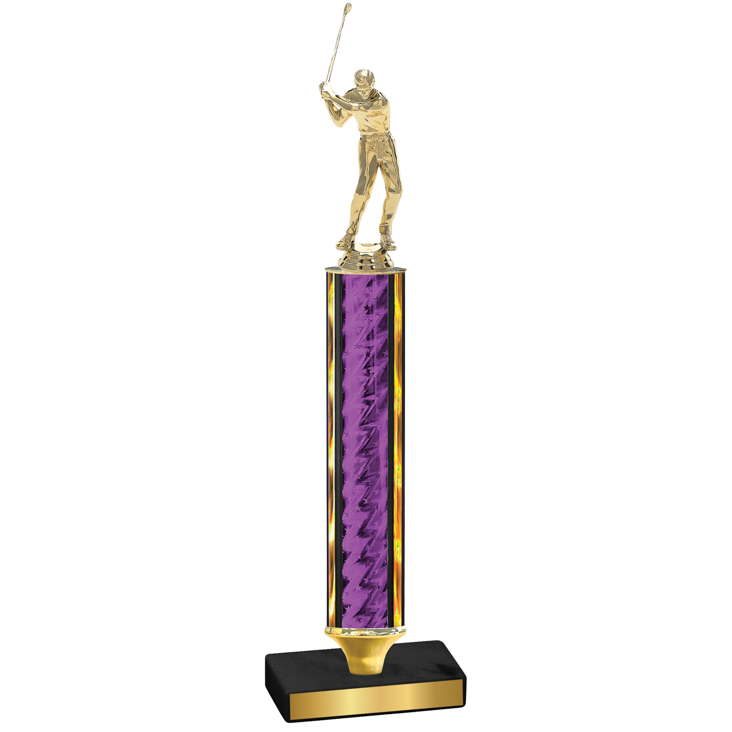 Value Purple Glacier Golf Trophy