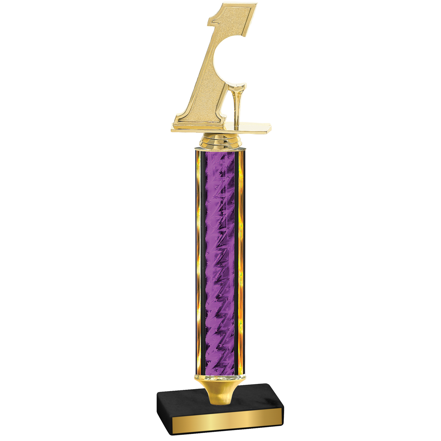 Value Purple Glacier Golf Trophy