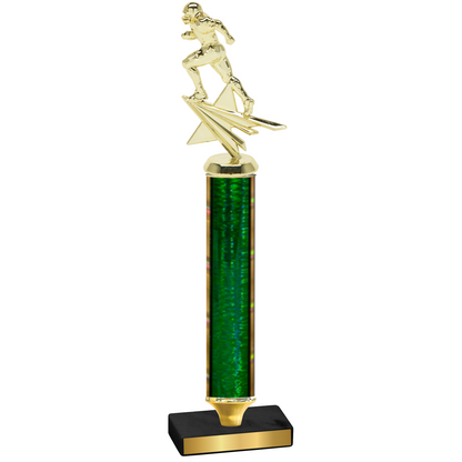 Value Green Glacier Football Trophy